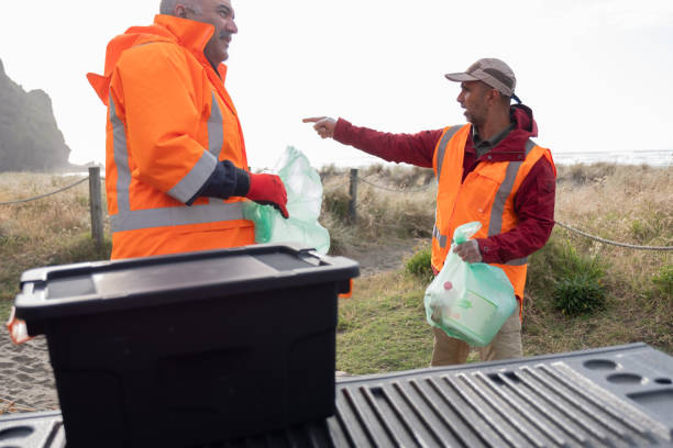 istock Discussions about the Rubbish Collection at Piha Beach 1471023311