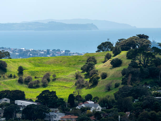 istock Auckland city detailed distant view 1471042807