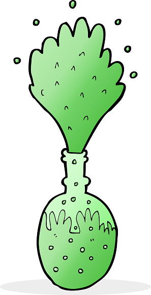 Chemicals Exploding Cartoon Exploding Chemicals Stock Illustration - Download Image Now ...