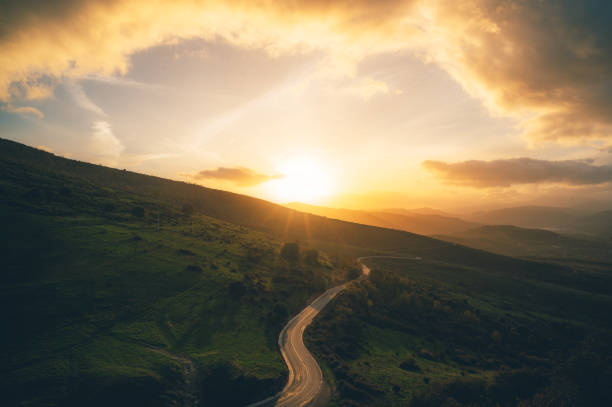 istock Sunset in the castle with views 1471048161