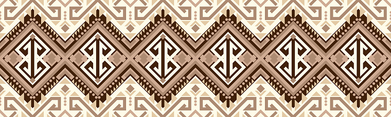 Geometric ethnic patterns.Pixel pattern. Traditional Design. Border Aztec ornament. folklore ornament for ceramics EP.1.Design for Saree,  Clothing, fabric, batik, Knitwear, Embroidery, Traditional