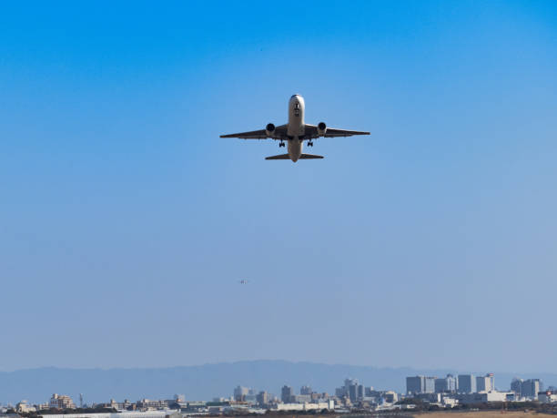istock Take Off from Osaka International Airport 1471069896