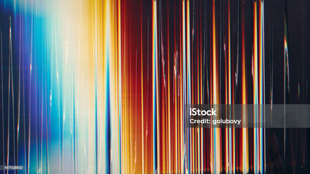 Distorted L Distorted Screen System Damage Glitch Effect Stock Photo - Download ...