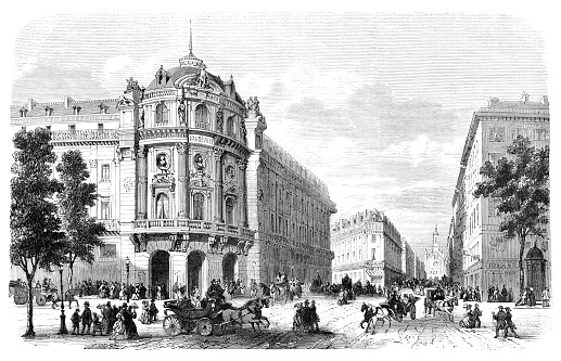 The Théâtre du Vaudeville was a theatre company in Paris. It opened on 12 January 1792 on rue de Chartres and on the Boulevard des Capucines. Its directors, Piis and Barré, mainly put on 