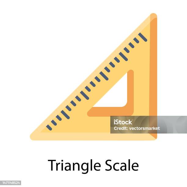Triangle Scale Stock Illustration - Download Image Now - Equipment ...