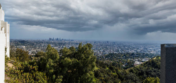 istock View over Los Angeles city, panorama 1471170378