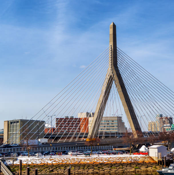istock Zakim Bunker HIll Bridge - Boston Massachusetts 1471176947
