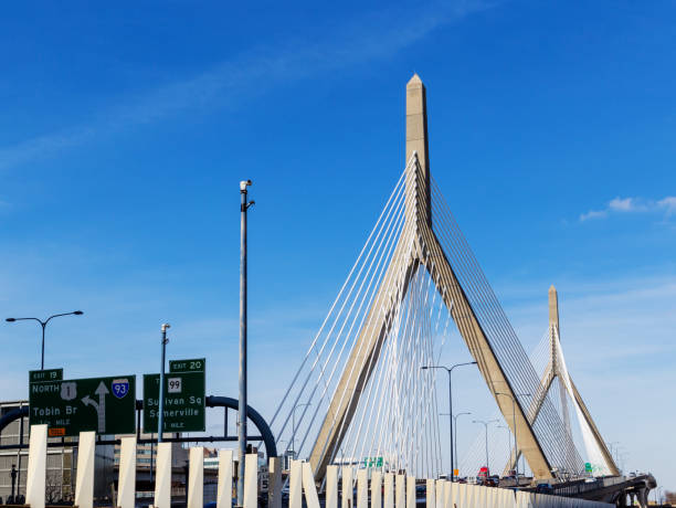 istock Zakim Bunker HIll Bridge - Boston Massachusetts 1471176980