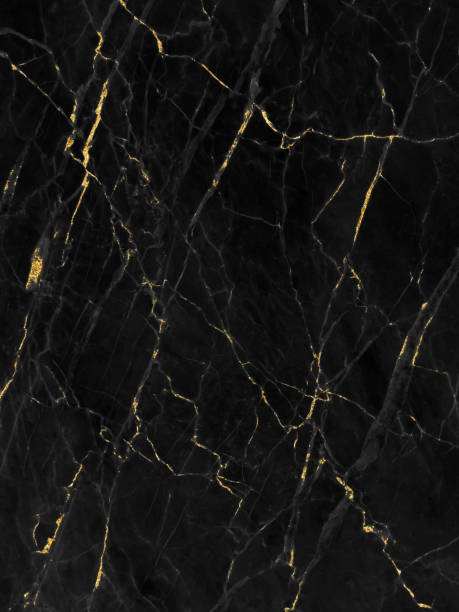istock Black and gold marble luxury wall texture with shiny golden line pattern abstract background design for a cover book or wallpaper and banner website 1471196798