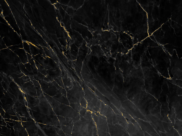 istock Black and gold marble luxury wall texture with shiny golden line pattern abstract background design for a cover book or wallpaper and banner website 1471196808