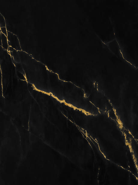 istock Black and gold marble luxury wall texture with shiny golden line pattern abstract background design for a cover book or wallpaper and banner website 1471197072