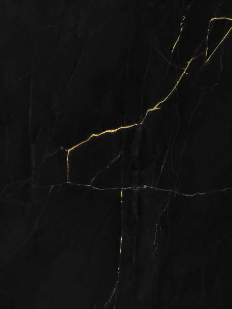 istock Black and gold marble luxury wall texture with shiny golden line pattern abstract background design for a cover book or wallpaper and banner website 1471197155