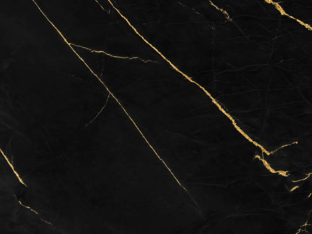 istock Black and gold marble luxury wall texture with shiny golden line pattern abstract background design for a cover book or wallpaper and banner website 1471197213