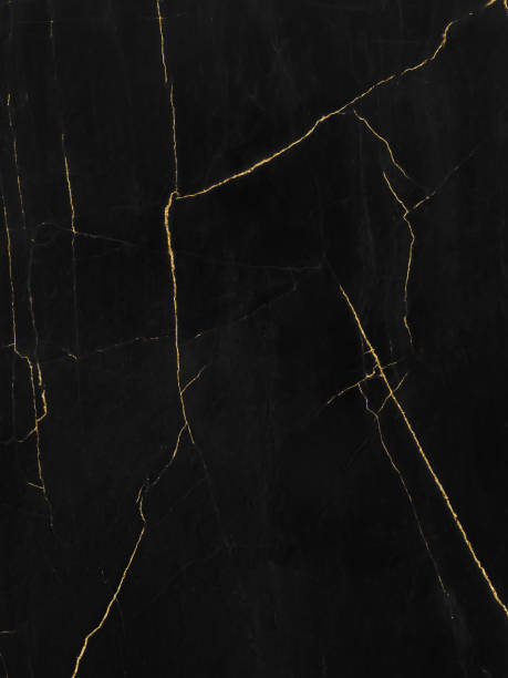 istock Black and gold marble luxury wall texture with shiny golden line pattern abstract background design for a cover book or wallpaper and banner website 1471197225