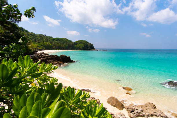 istock Tropical sea beach beautiful in summer day 1471200184