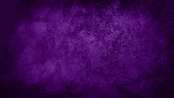 istock Dark abstract scratched purple concrete paper texture background banner pattern 1471202794