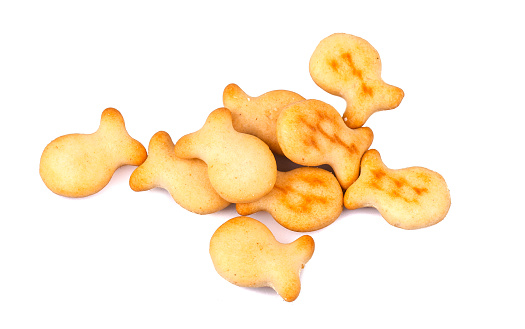The salty fish crackers snack s