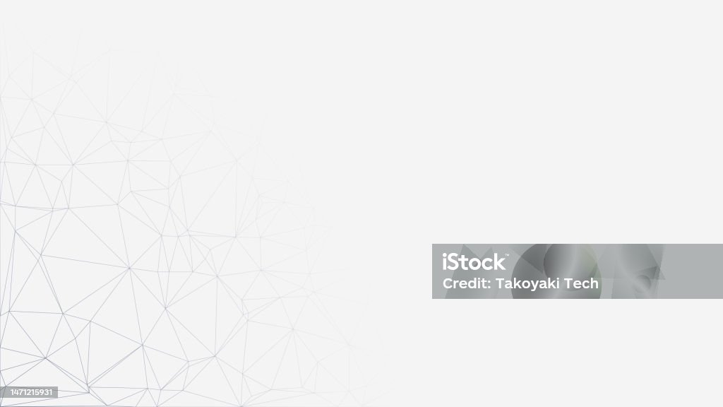 Triangle Background Tech Abstract Geometric Background With Triangle Polygonal Shape Pattern ...