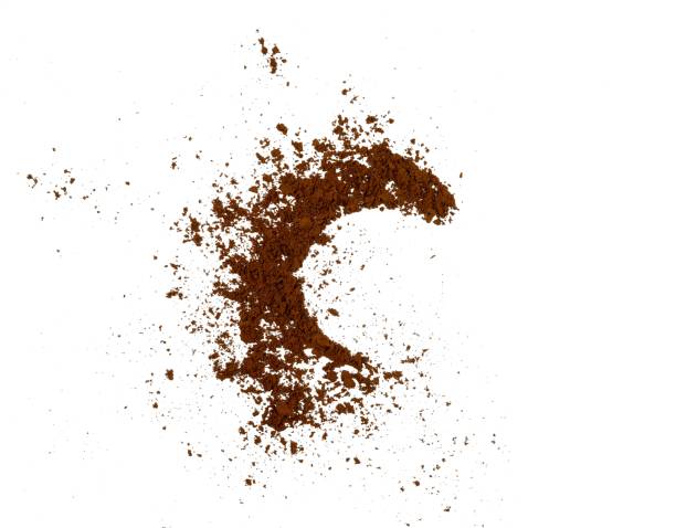 istock round of coffee powder isolated 1471220227