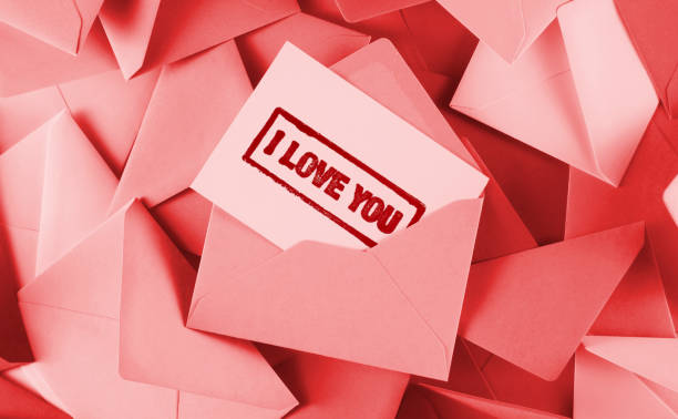 View of sticky notes on yellow paper