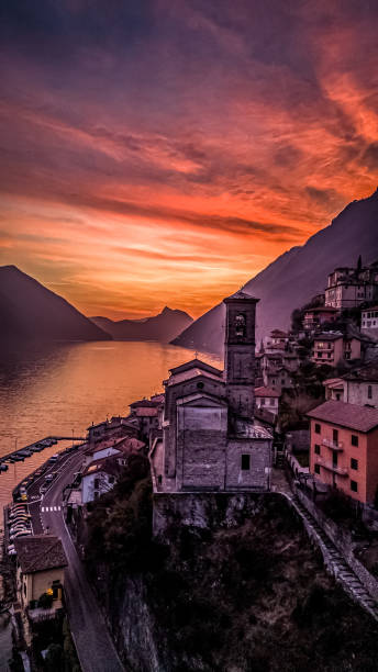 istock Sunset behind the Church 1471231615