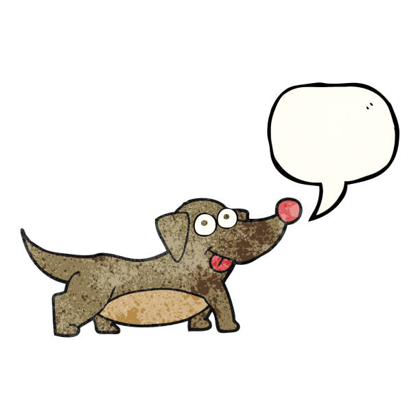 istock freehand speech bubble textured cartoon happy little dog 1471232833