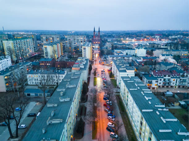 istock View at Pabianice city from a drone 1471235933