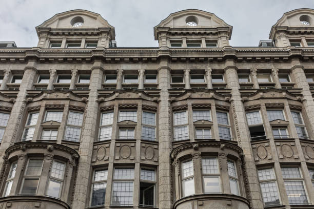 istock Side of vintage architecture with classic victorian style in Leipzig Germany 1471236288