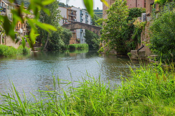 istock Bridge and river in the city 1471243241