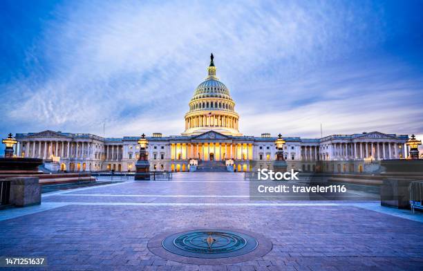 The Capitol Building In Washington Dc Usa Stock Photo - Download Image Now - Washington DC, Capitol Building - Washington DC, State Capitol Building