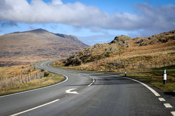 istock Mountain road in Wales 1471259990