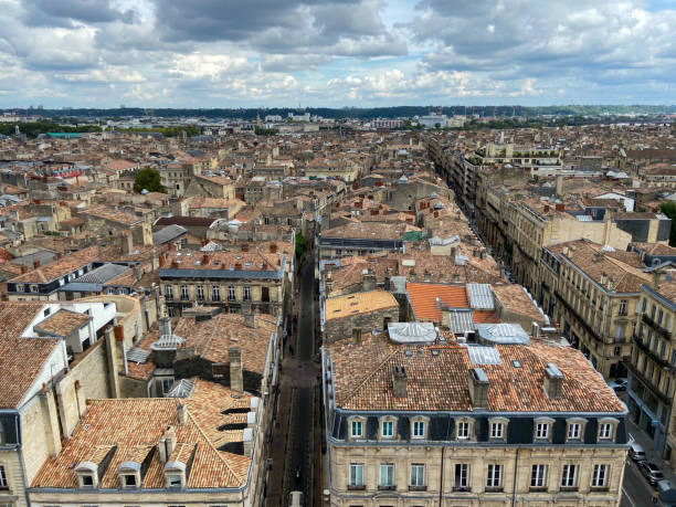 istock Cityscape, aerial view at Bordeaux 1471263989