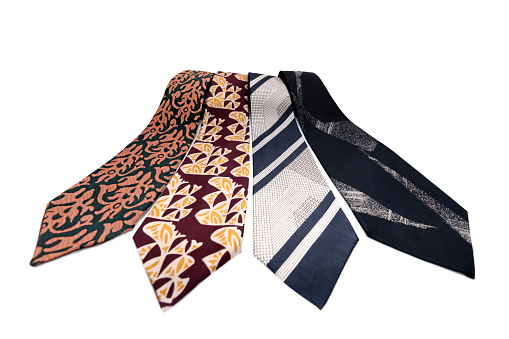 Vintage neckties from seventies