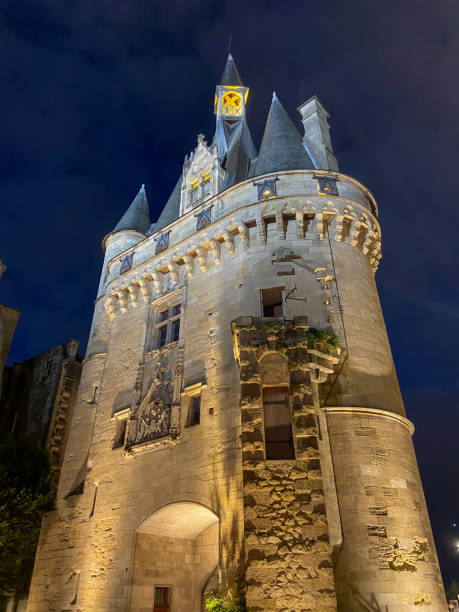 istock Cailhau door by night at Bordeaux 1471265426