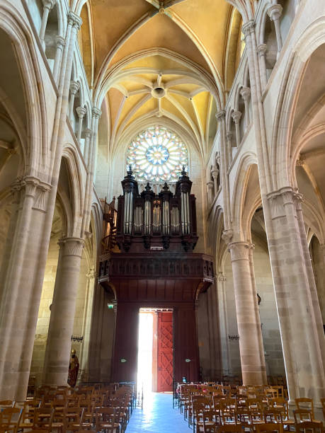 istock Inside a church at Clamecy 1471272093