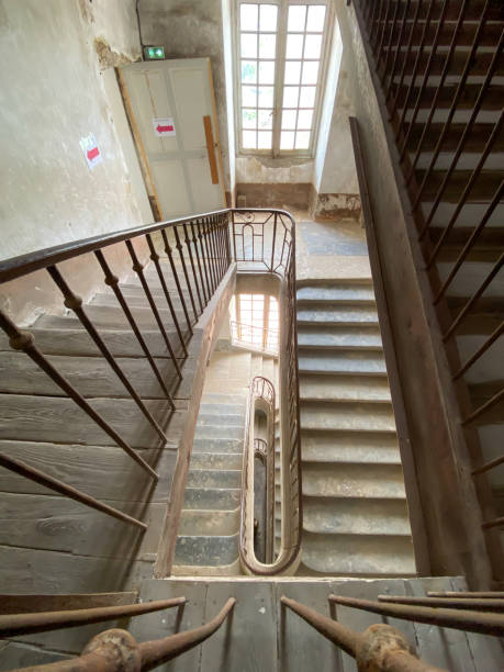 istock Abbey stairs at Corbigny 1471272213