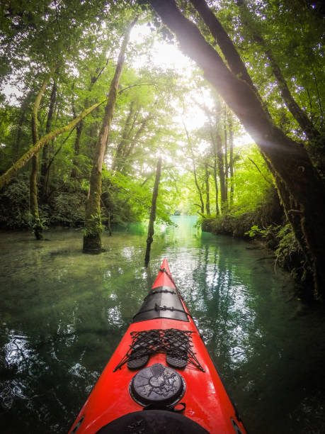 istock Kayaking on river Soca and discovering hidden beautiful spots 1471279521
