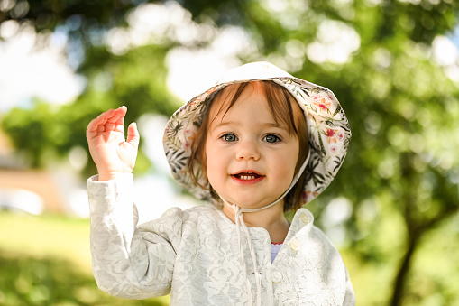 springtime and happiness with children.