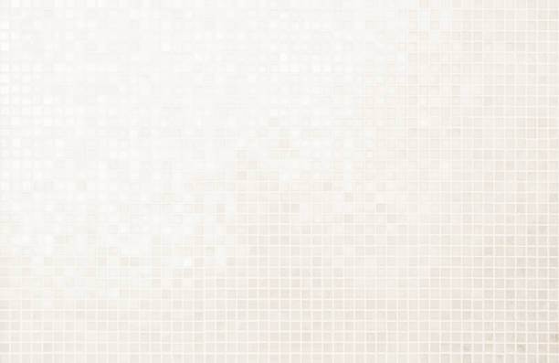 istock Cream pastel ceramic wall and floor tiles abstract background. Design geometric mosaic texture decoration of the bedroom. Simple seamless pattern for backdrop advertising banner poster or web. 1471298651