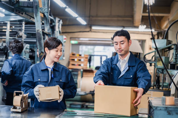istock A worker performing shipping operations at a distribution center 1471311803