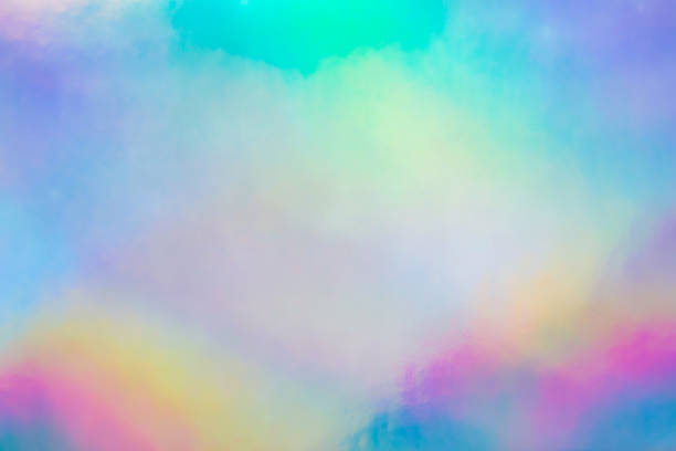 istock Holographic rainbow foil iridescent texture abstract hologram background 1471312894