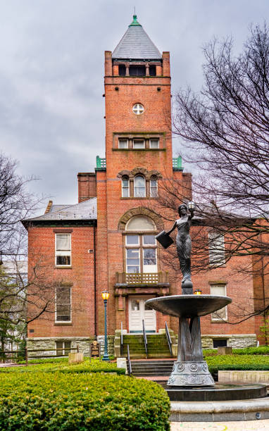 Old Red Brick Courthouse in Rockville, MD