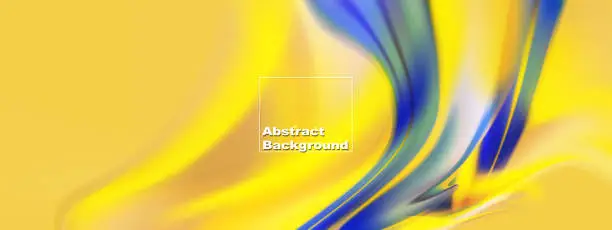 Vector illustration of Abstract background of paint in multi colorful effects