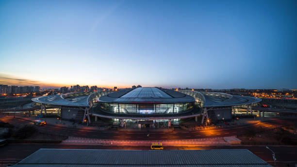 istock Beijing High-speed railway station 1471331079