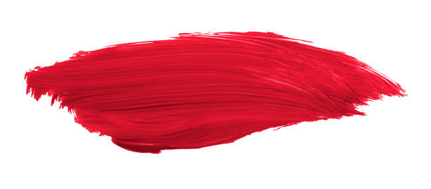 istock Ruddy brush isolated on white background, red brush Scarlet Sage 1471356802