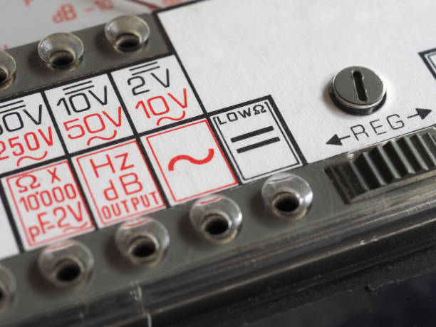 istock electrical symbol on vintage analog multimeter 1471358598