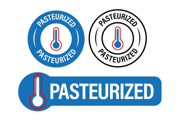 pasteurized vector icon set pasteurized vector icon set. pasteurization abstract pasteurization stock illustrations