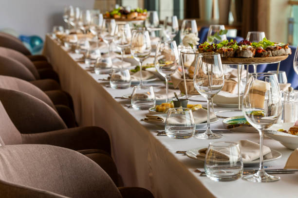 istock served table in a restaurant for receiving guests 1471391986