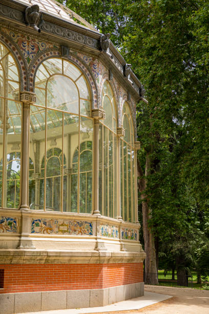June 14, 2022: The Palacio de Cristal in Madrid, Spain