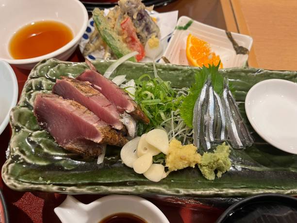 Local fish sashimi of Kochi